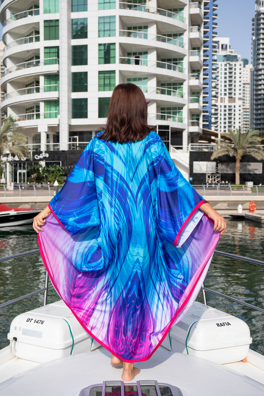 Soundwave on Skin Kaftan